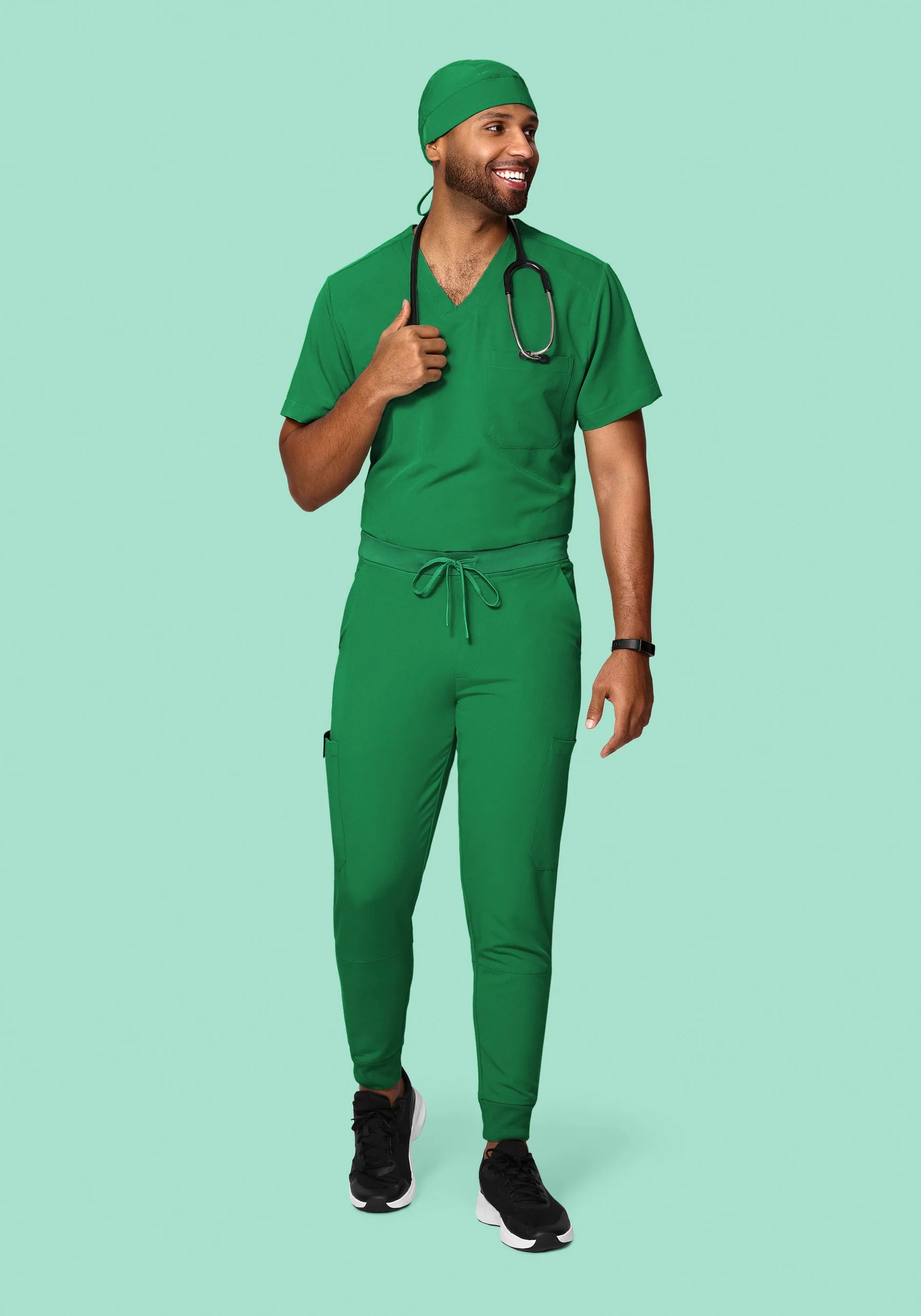 Scrub Cap - Emerald