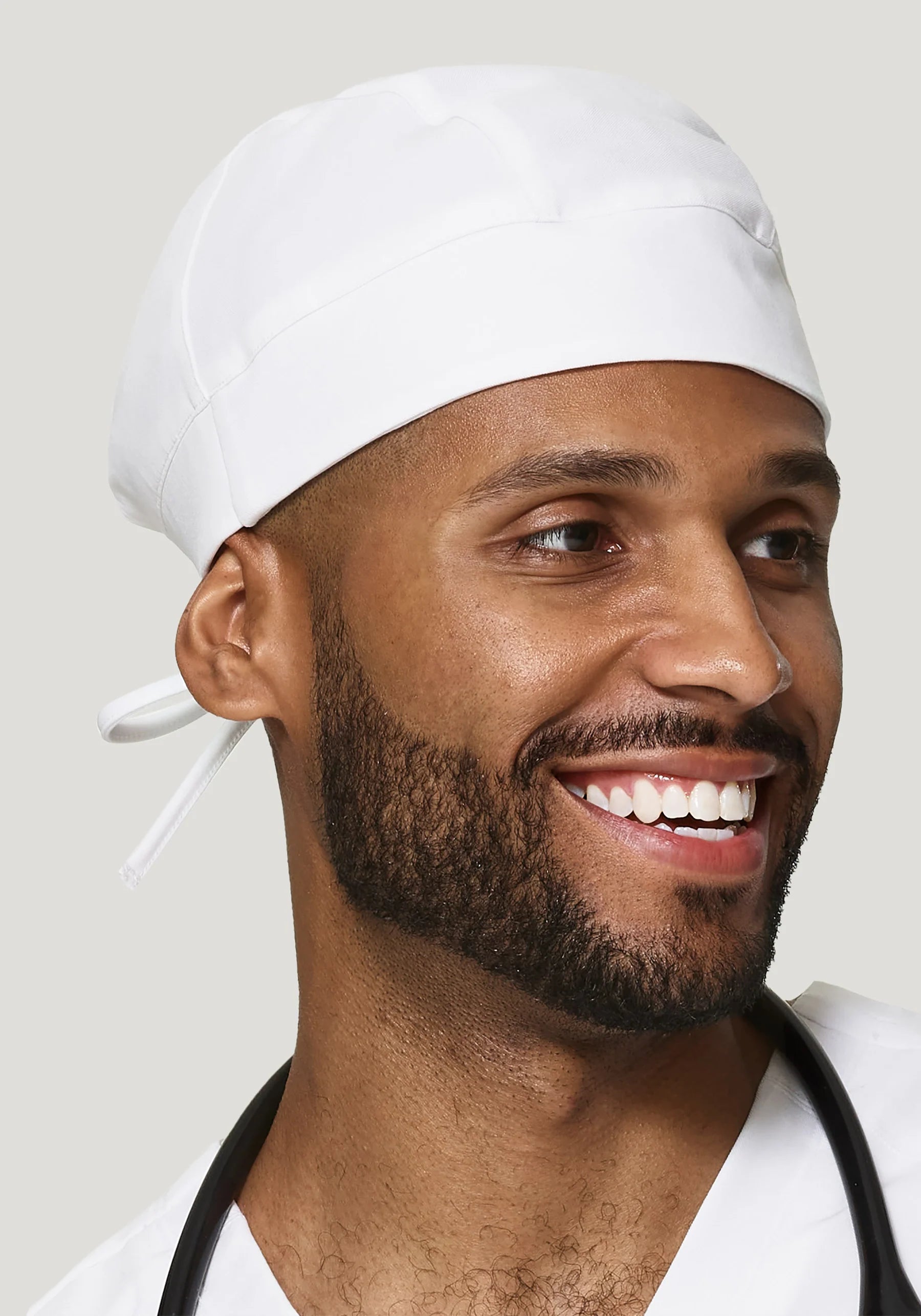 Scrub Cap - White