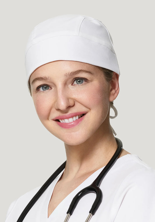 Scrub Cap - White