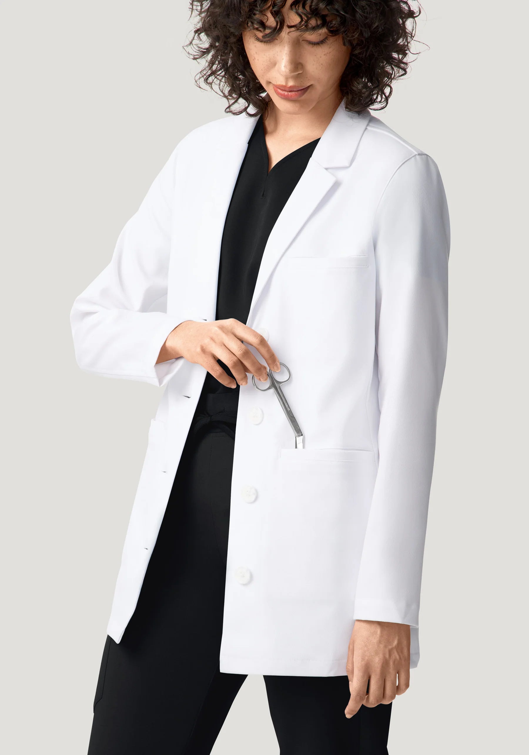 Women's Lab Coat - White