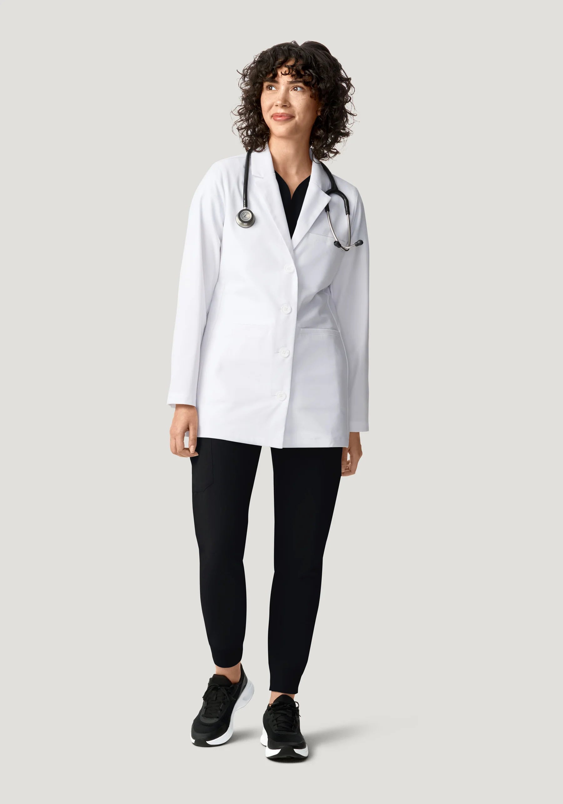 Women's Lab Coat - White