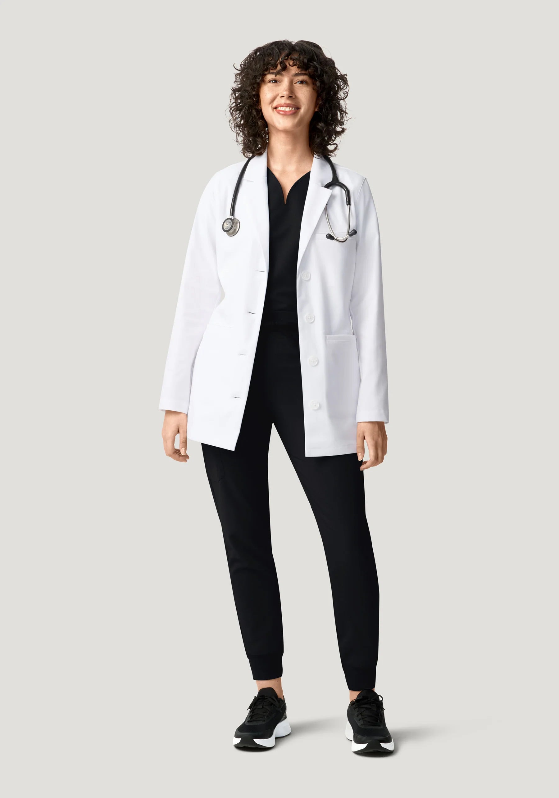 Women's Lab Coat - White