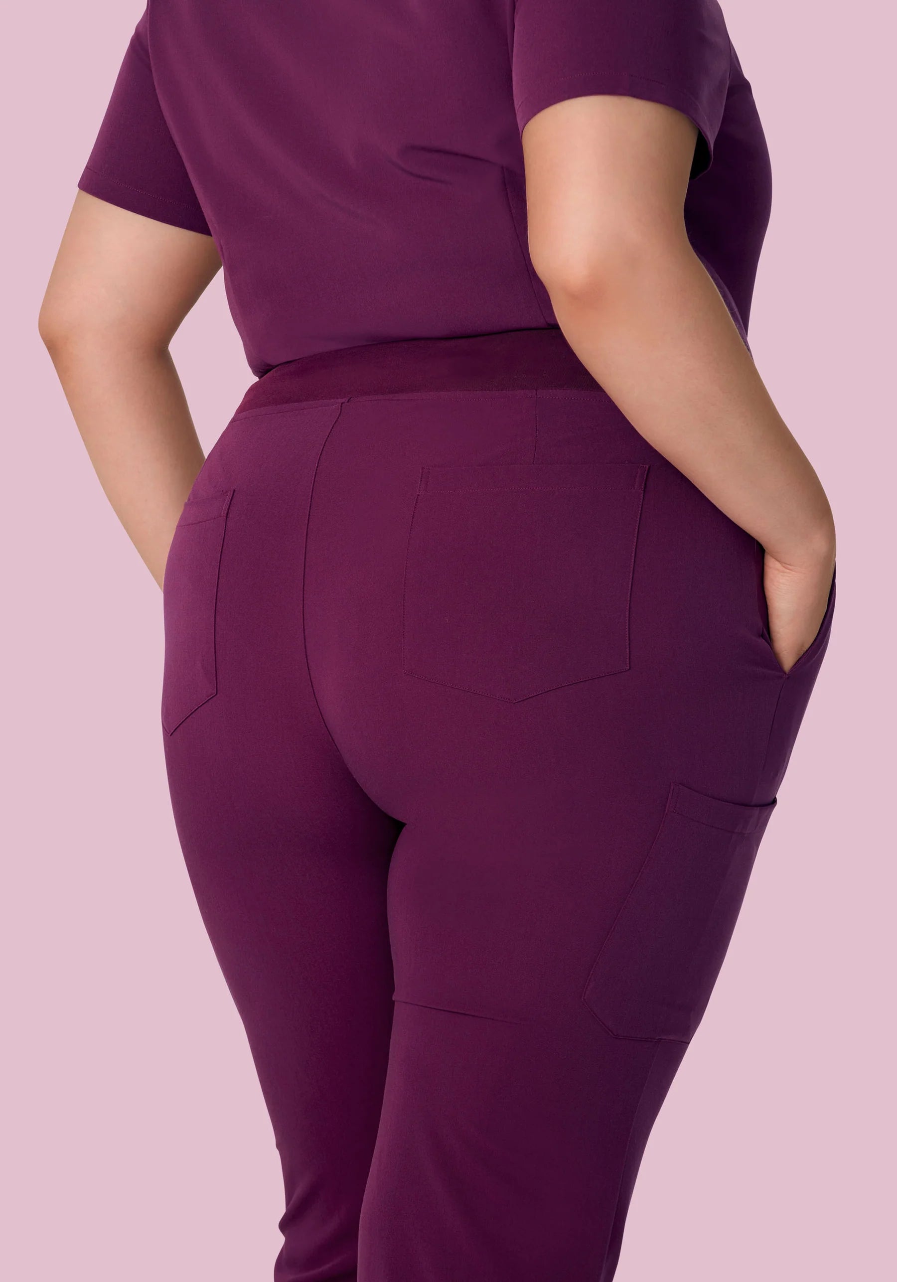 Women's 9 Pocket Pants - Plum