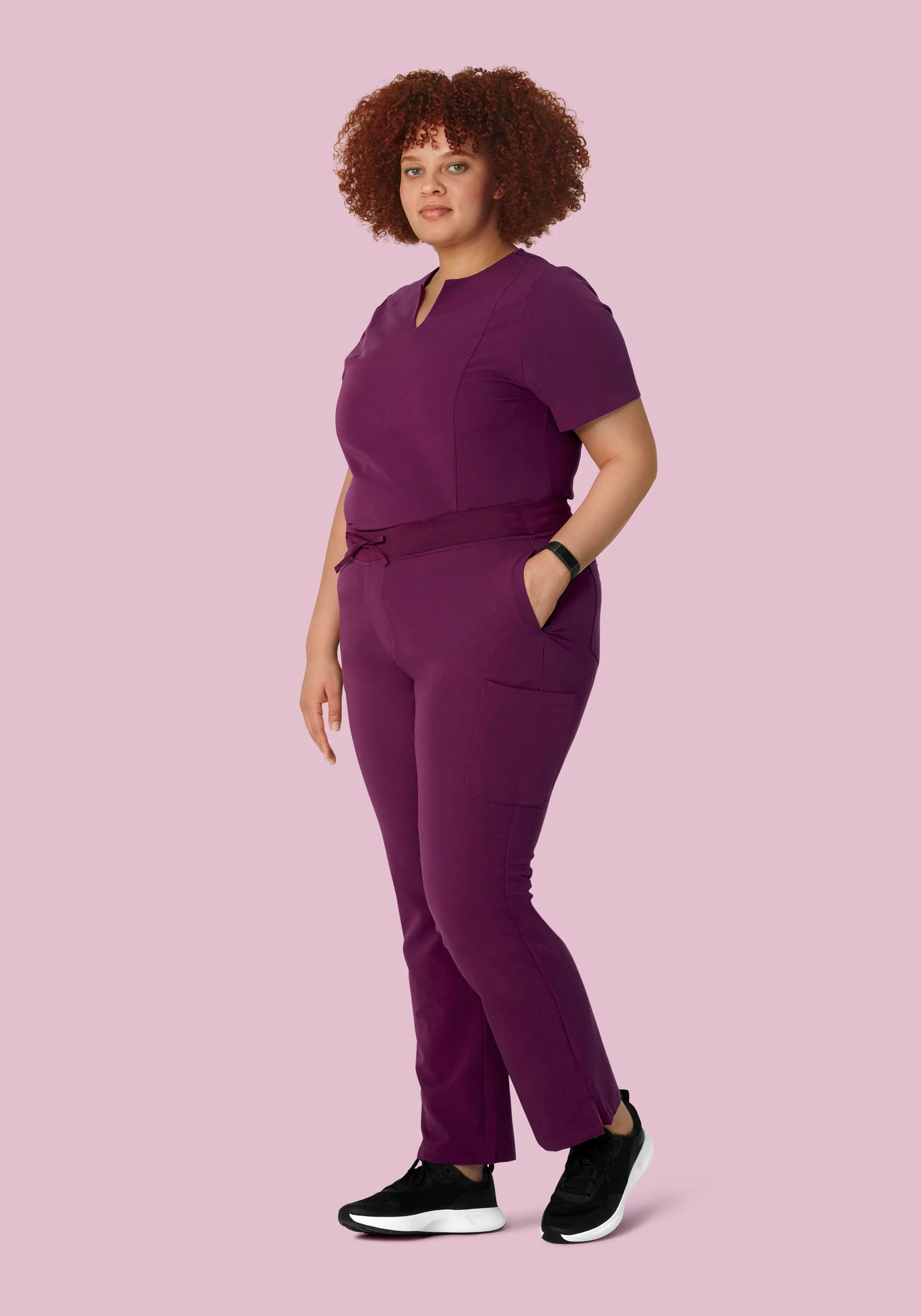 Women's 9 Pocket Pants - Plum