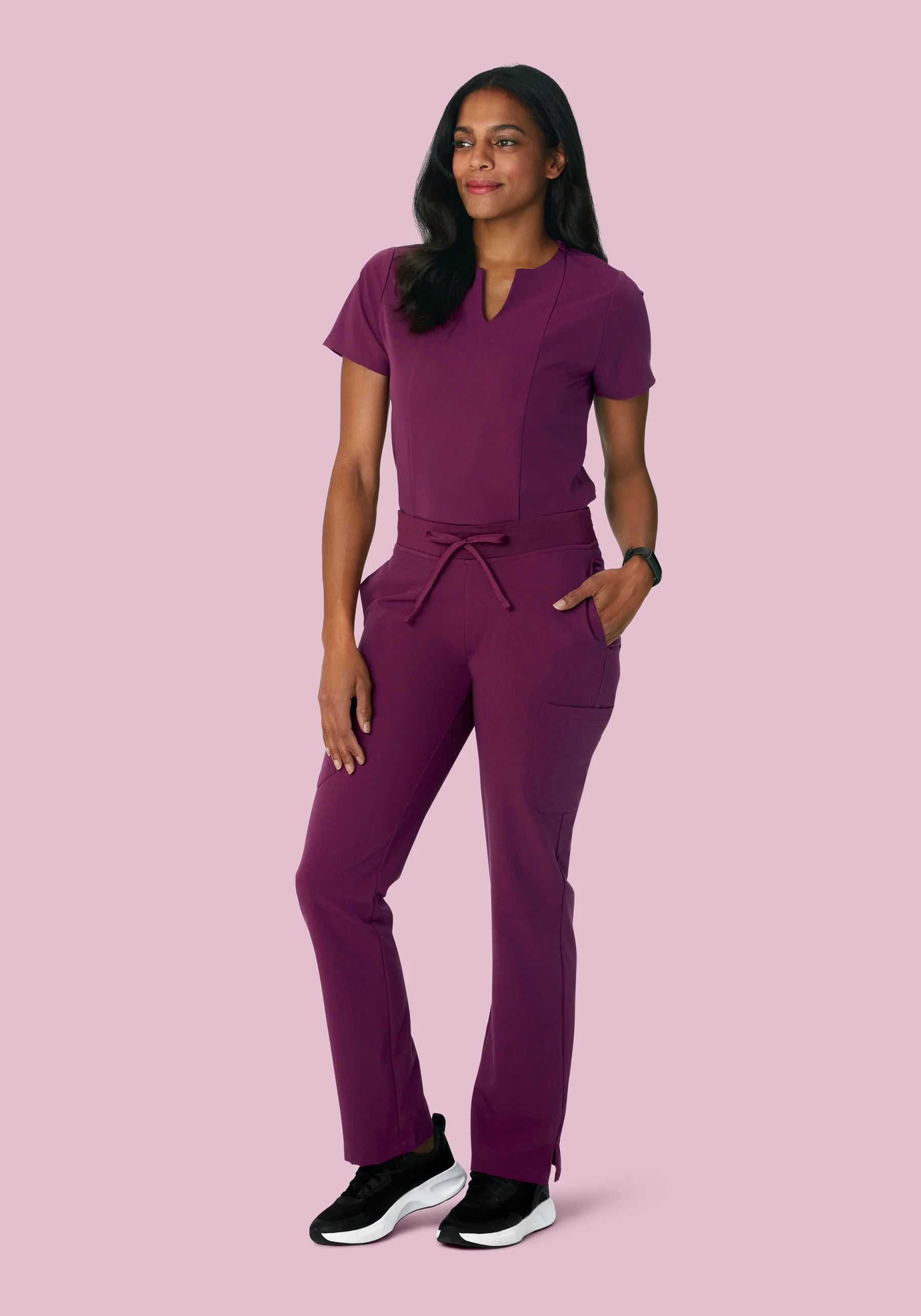 Women's 9 Pocket Pants - Plum