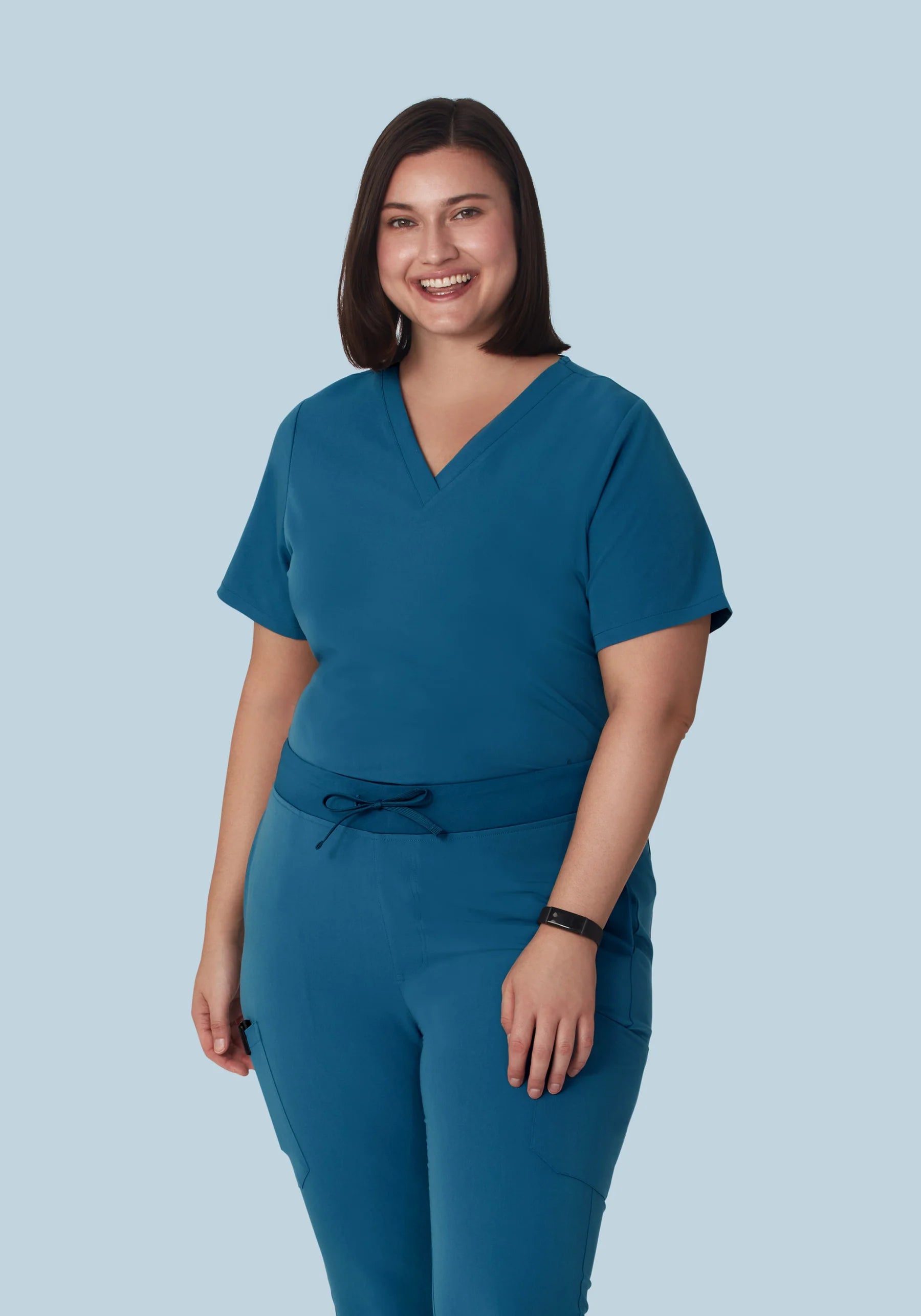 Women's 6 Pocket Top - Teal