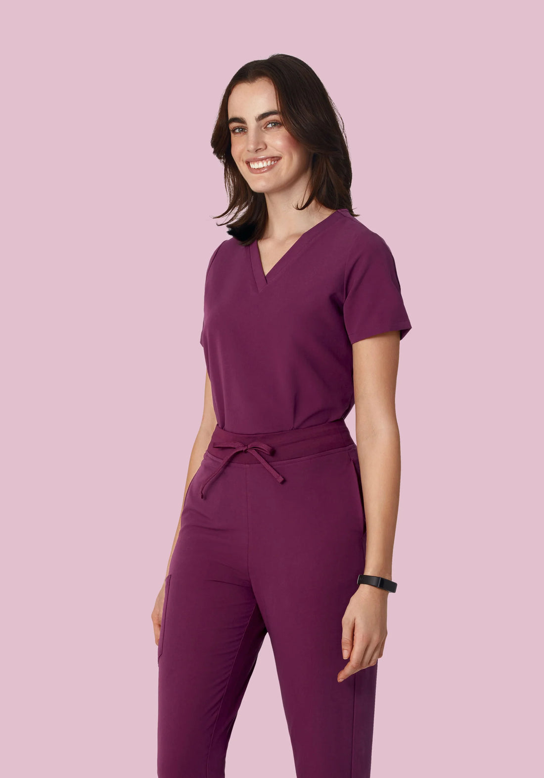 Women's 6 Pocket Top - Plum