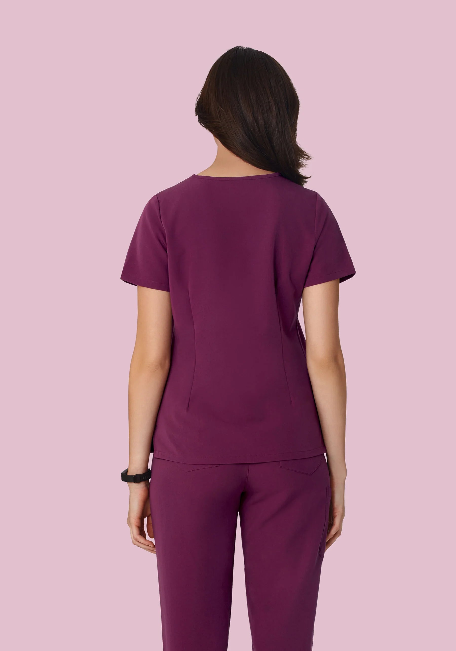 Women's 6 Pocket Top - Plum