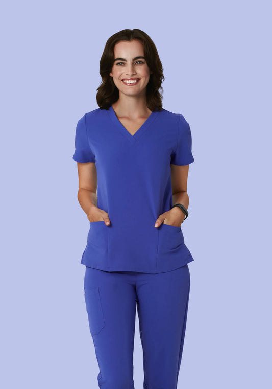 Women's 6 Pocket Top - Royal