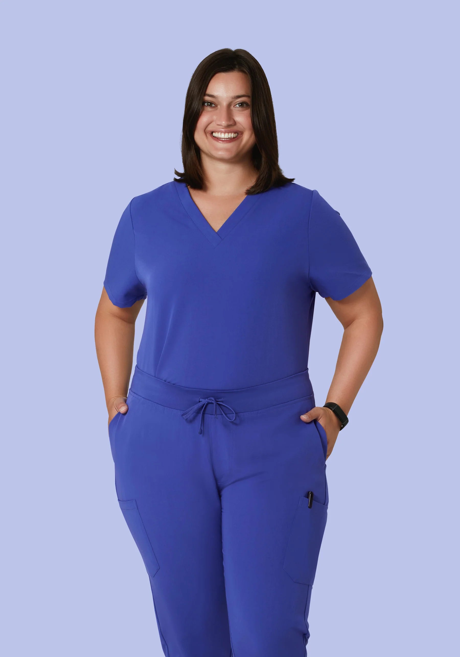 Women's 6 Pocket Top - Royal
