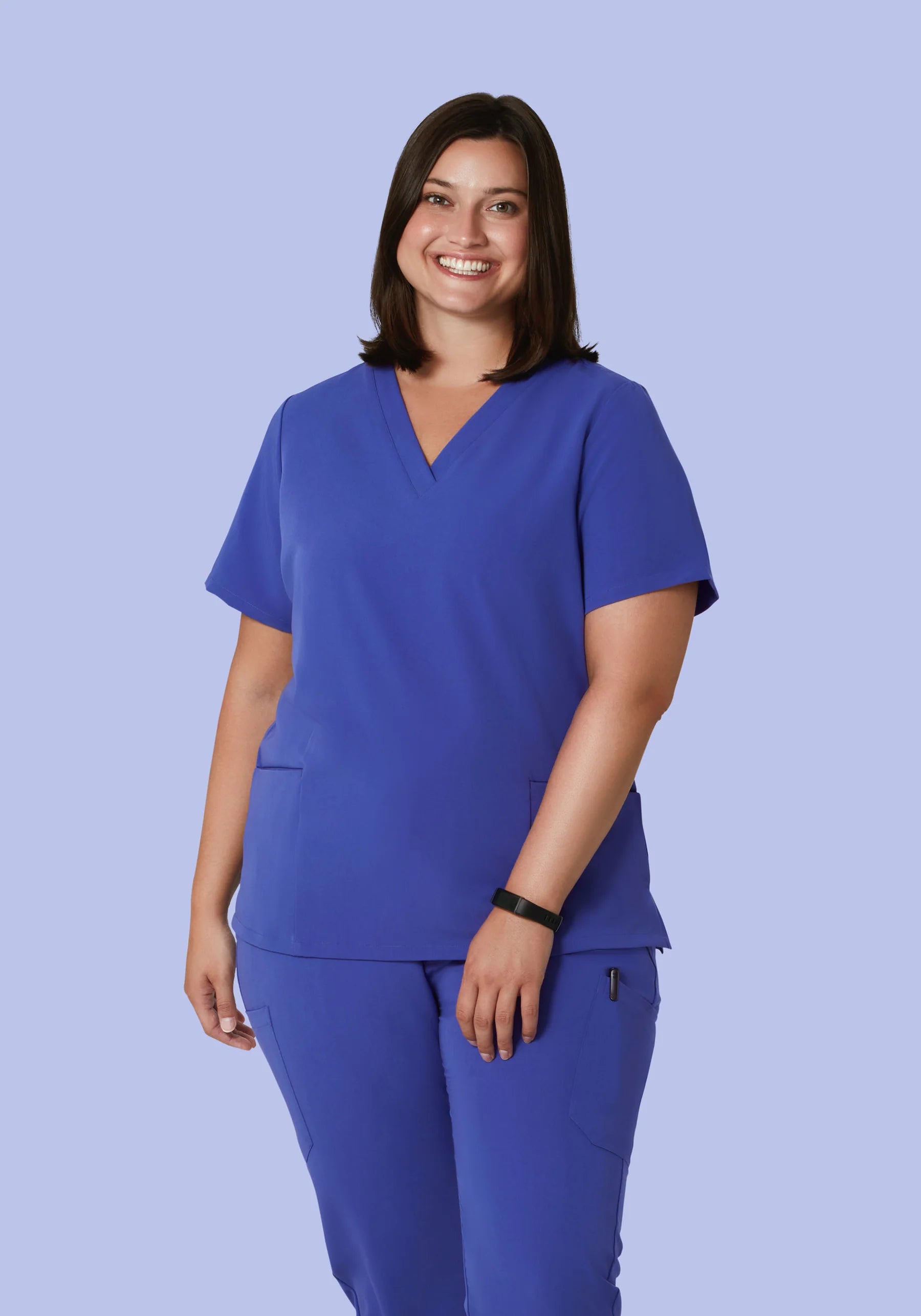 Women's 6 Pocket Top - Royal