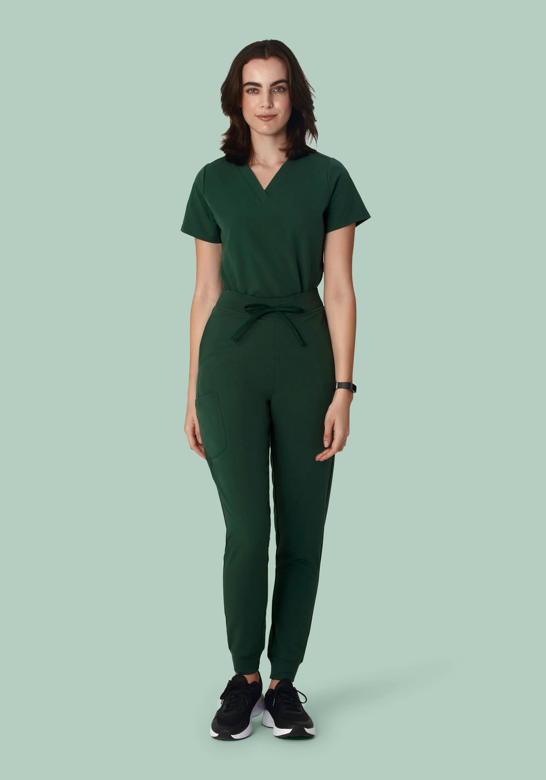 Women's 6 Pocket Top - Green