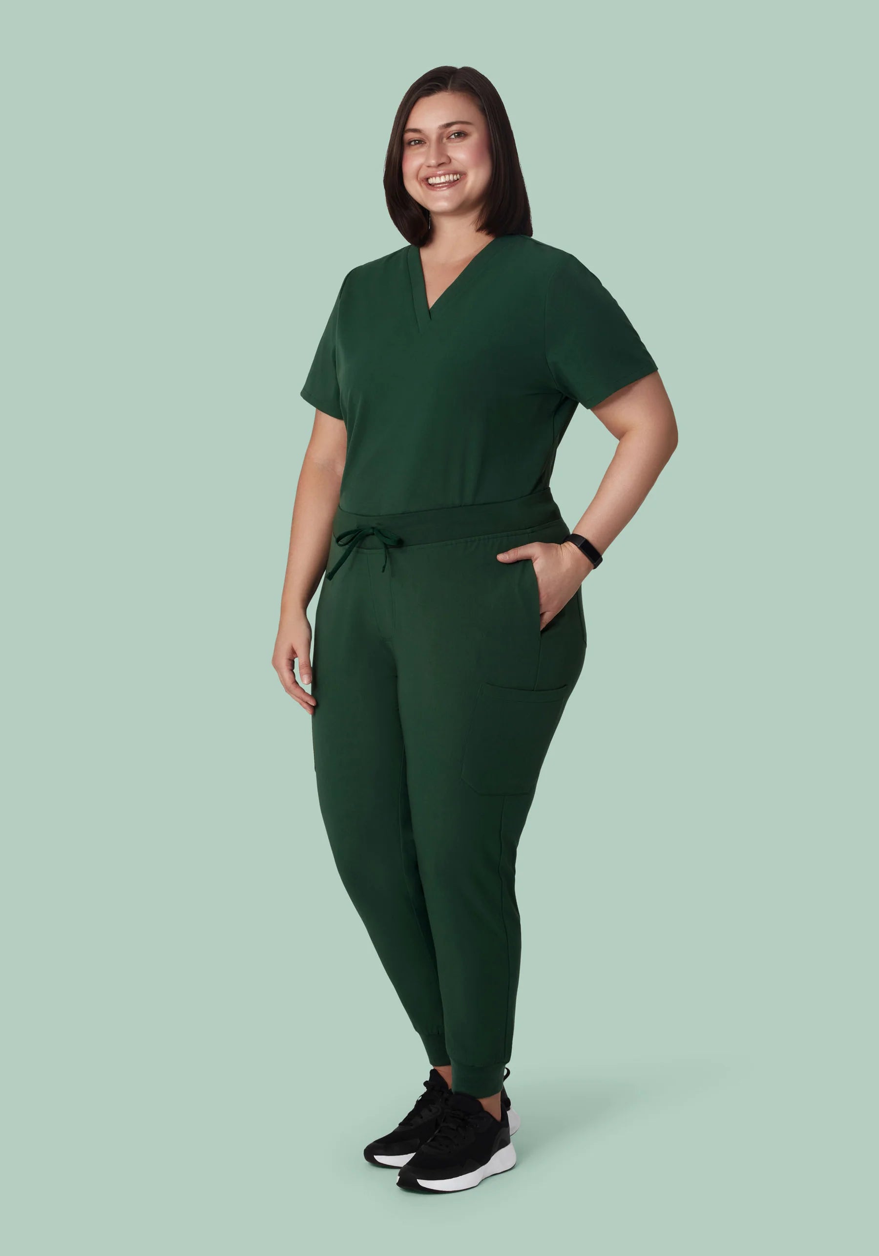 Women's 6 Pocket Top - Green
