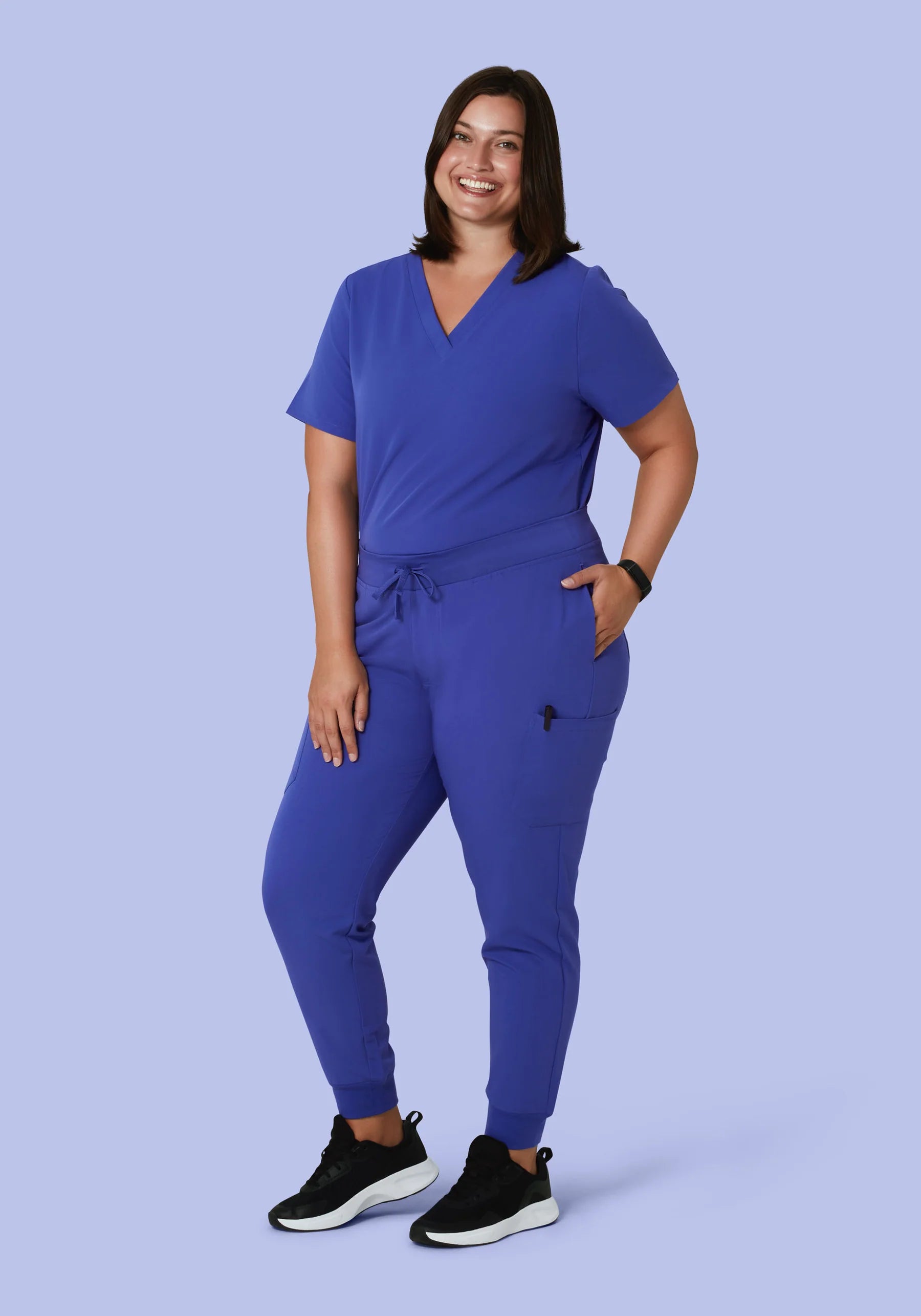Women's 6 Pocket Top - Royal
