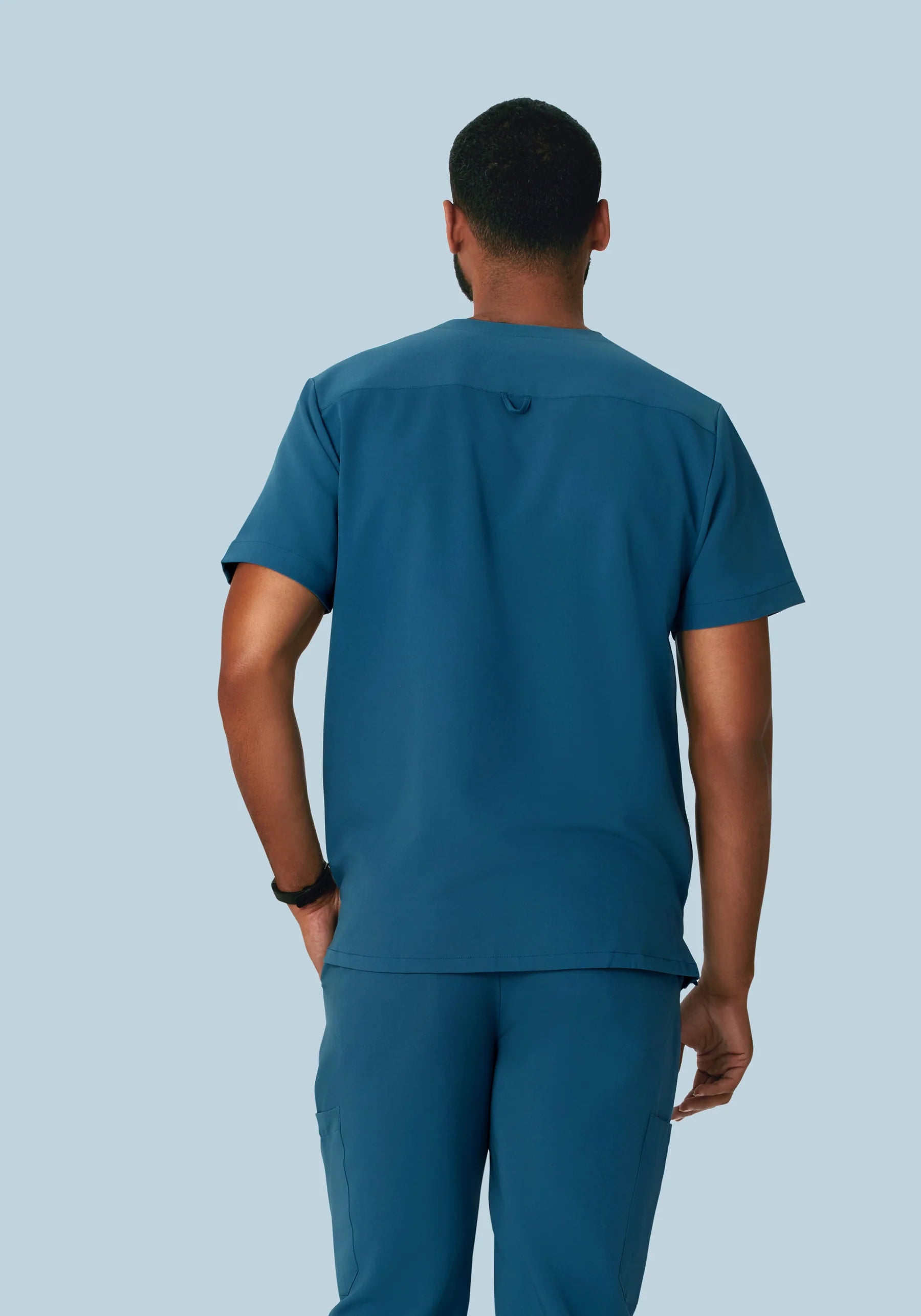 Men's Three Pocket Top - Teal