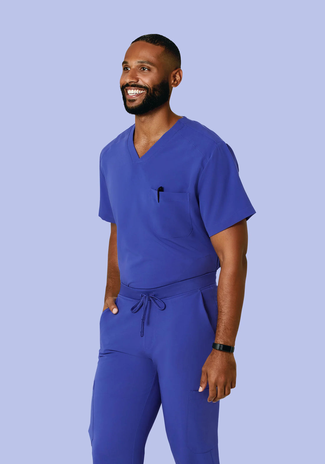 Men's Three Pocket Top - Royal
