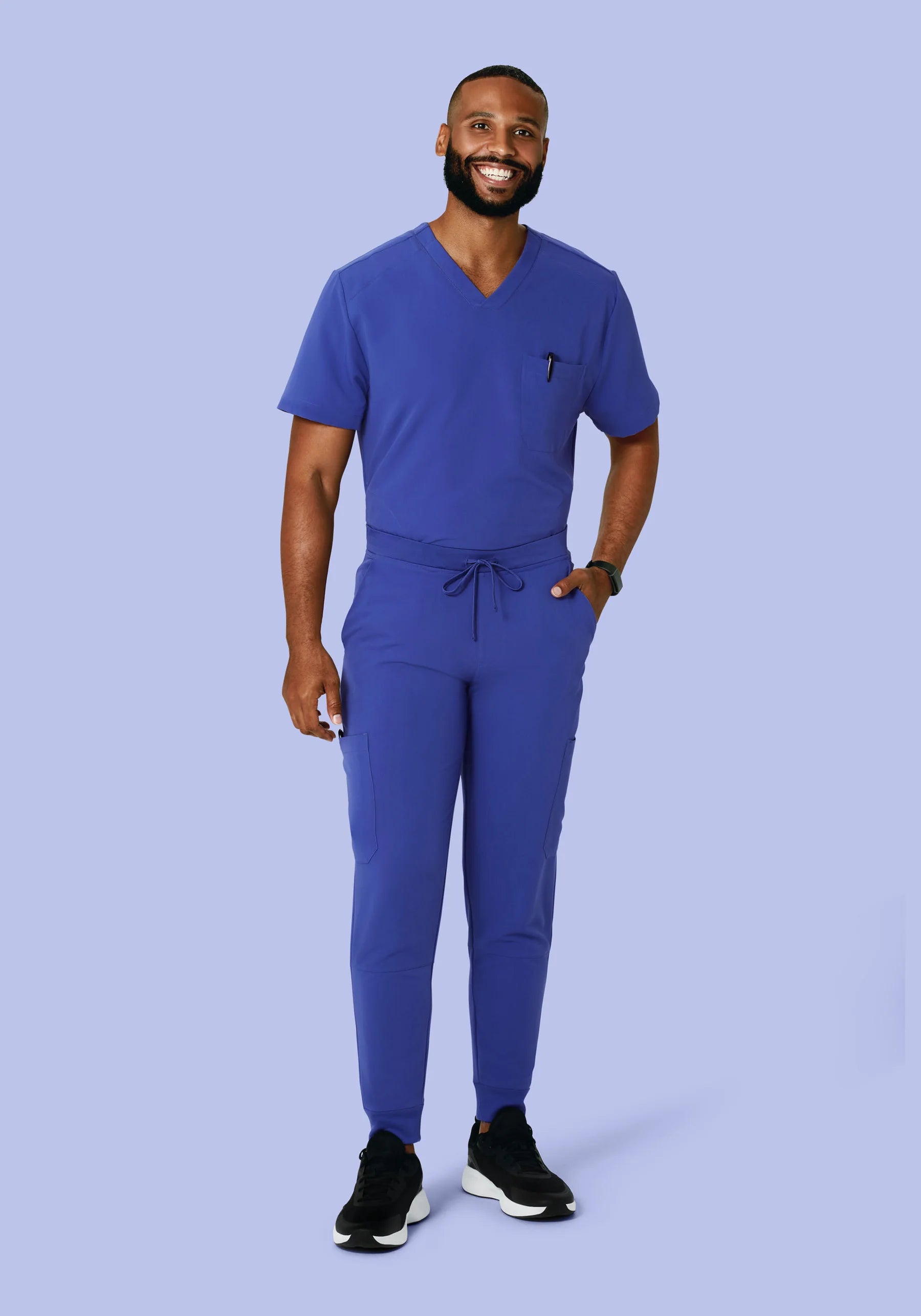 Men's Three Pocket Top - Royal