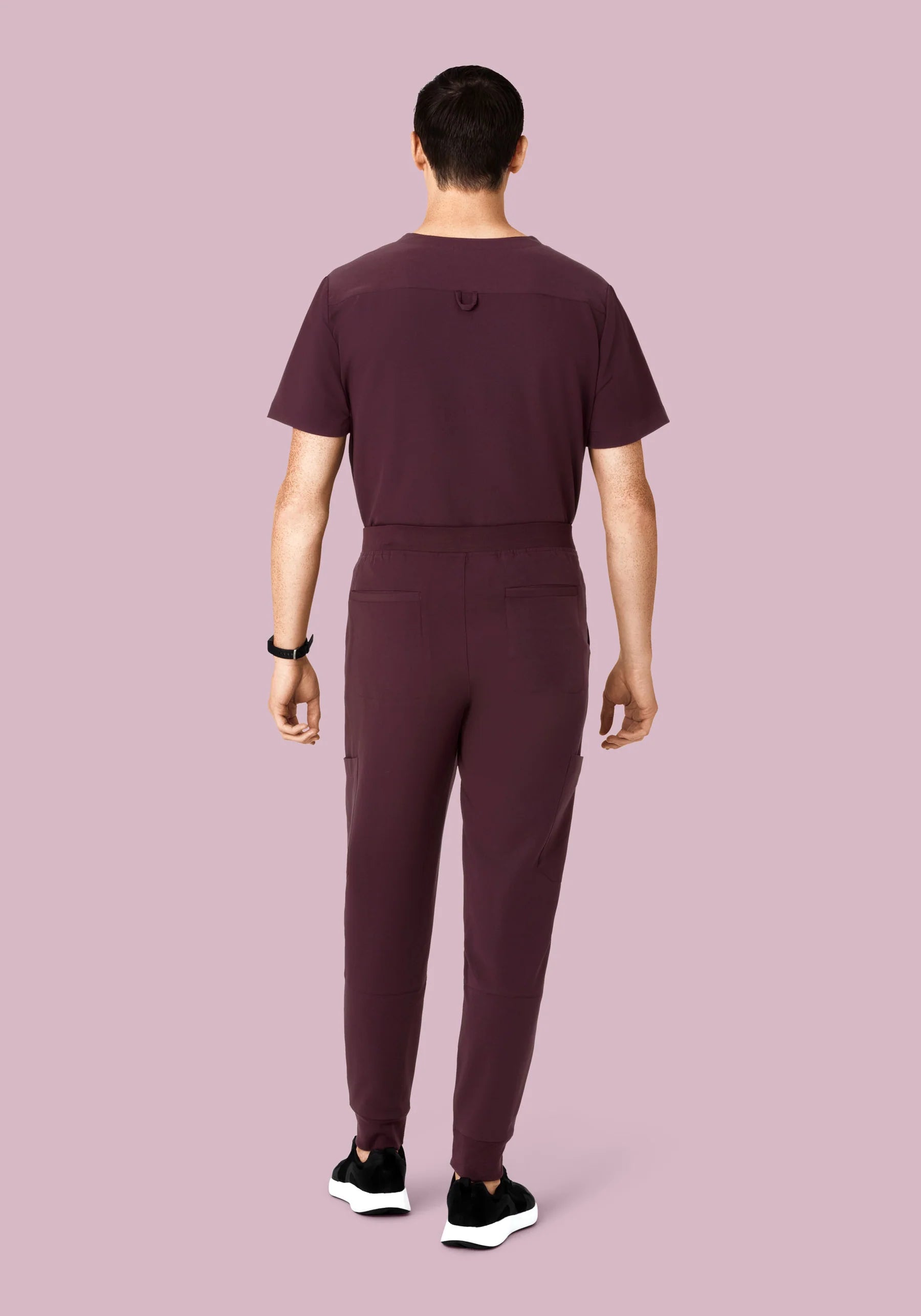 Men's Three Pocket Top - Wine