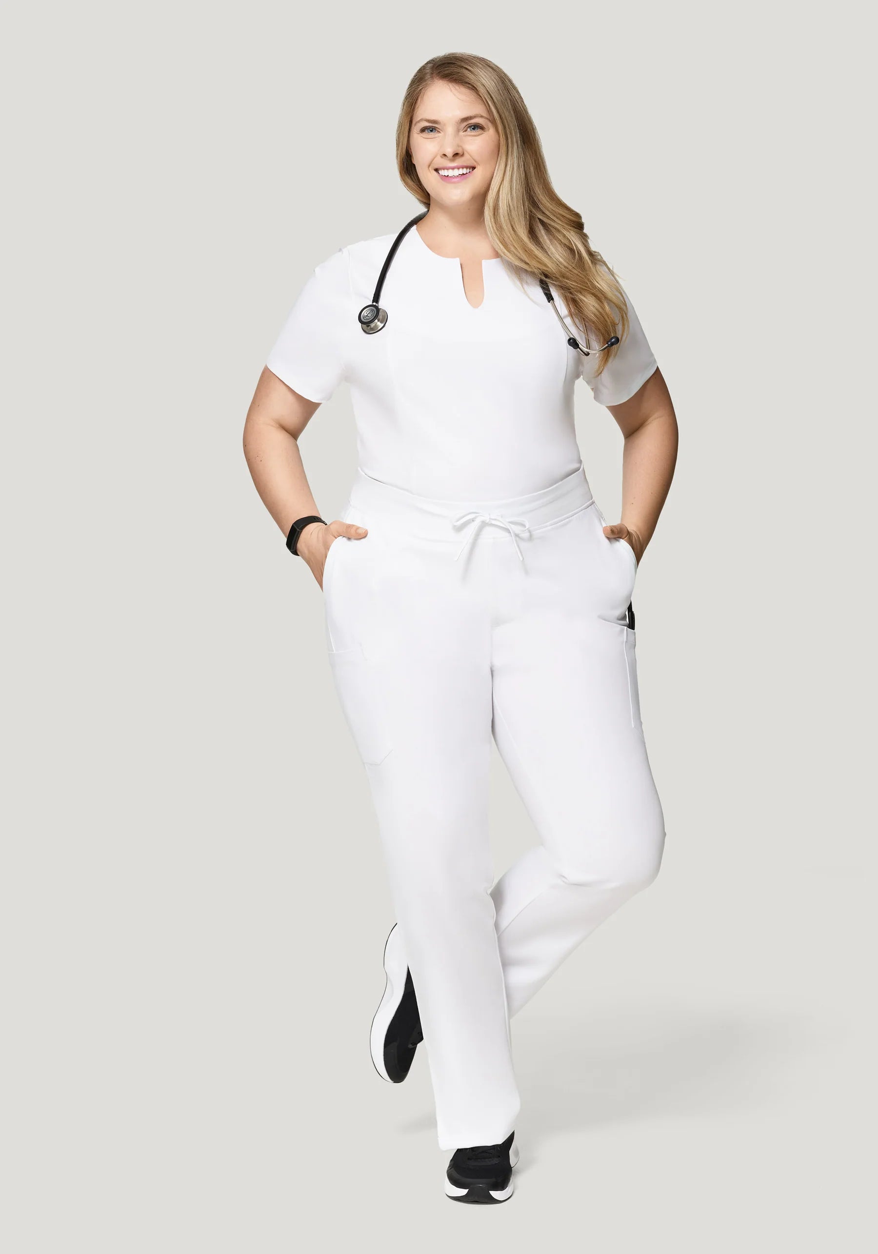 Women's 9 Pocket Pants - White