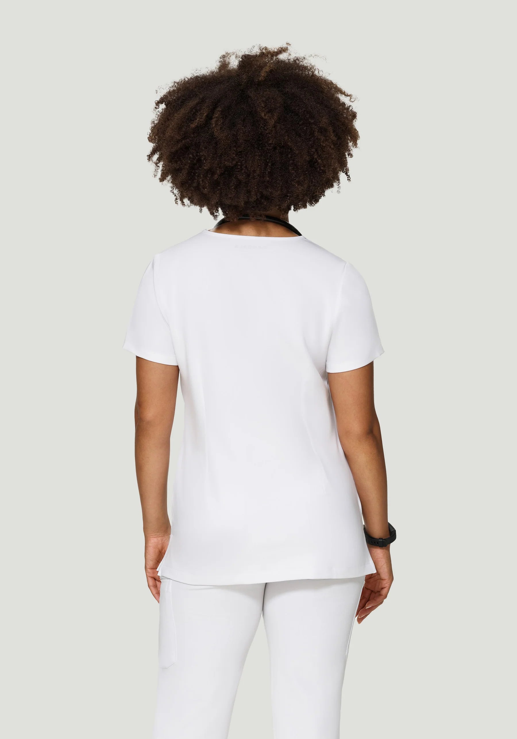 Women's 6 Pocket Top - White