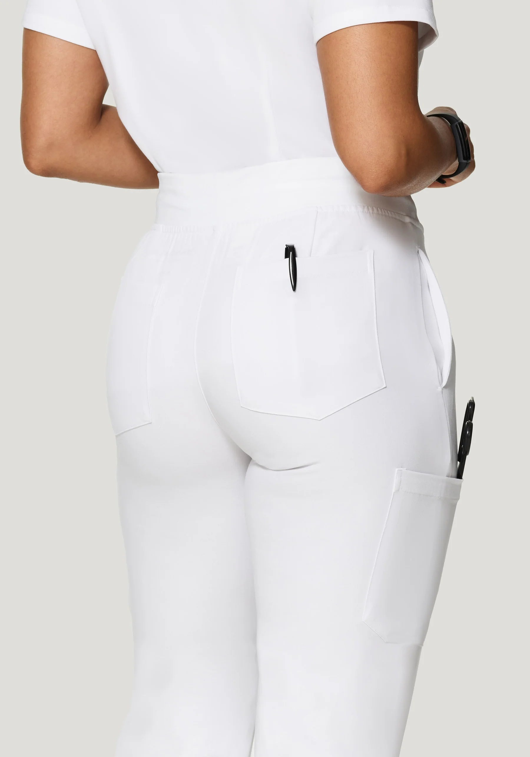 Women's 9 Pocket Pants - White